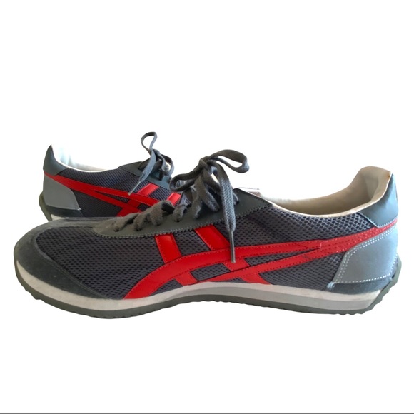 Onitsuka Tiger by Asics Other - Onitsuka Tiger by Asics Grey & Red Men's Size 9.5